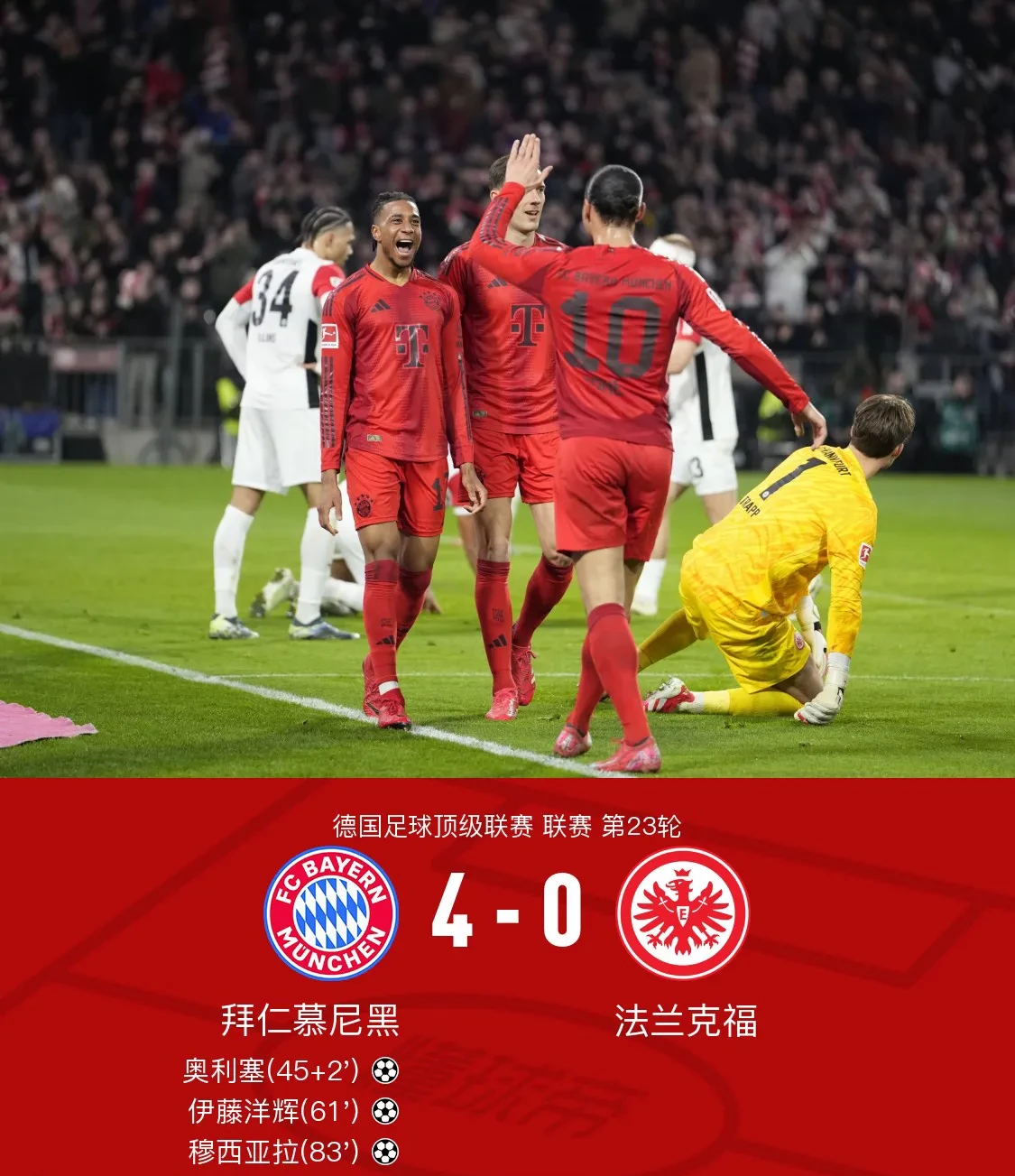 关于摆脱低谷，拜仁豪取胜利追逐冠军梦的信息