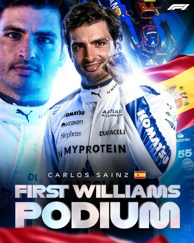 关于索伯车队力克雷诺车队，塞恩斯统治全场的信息